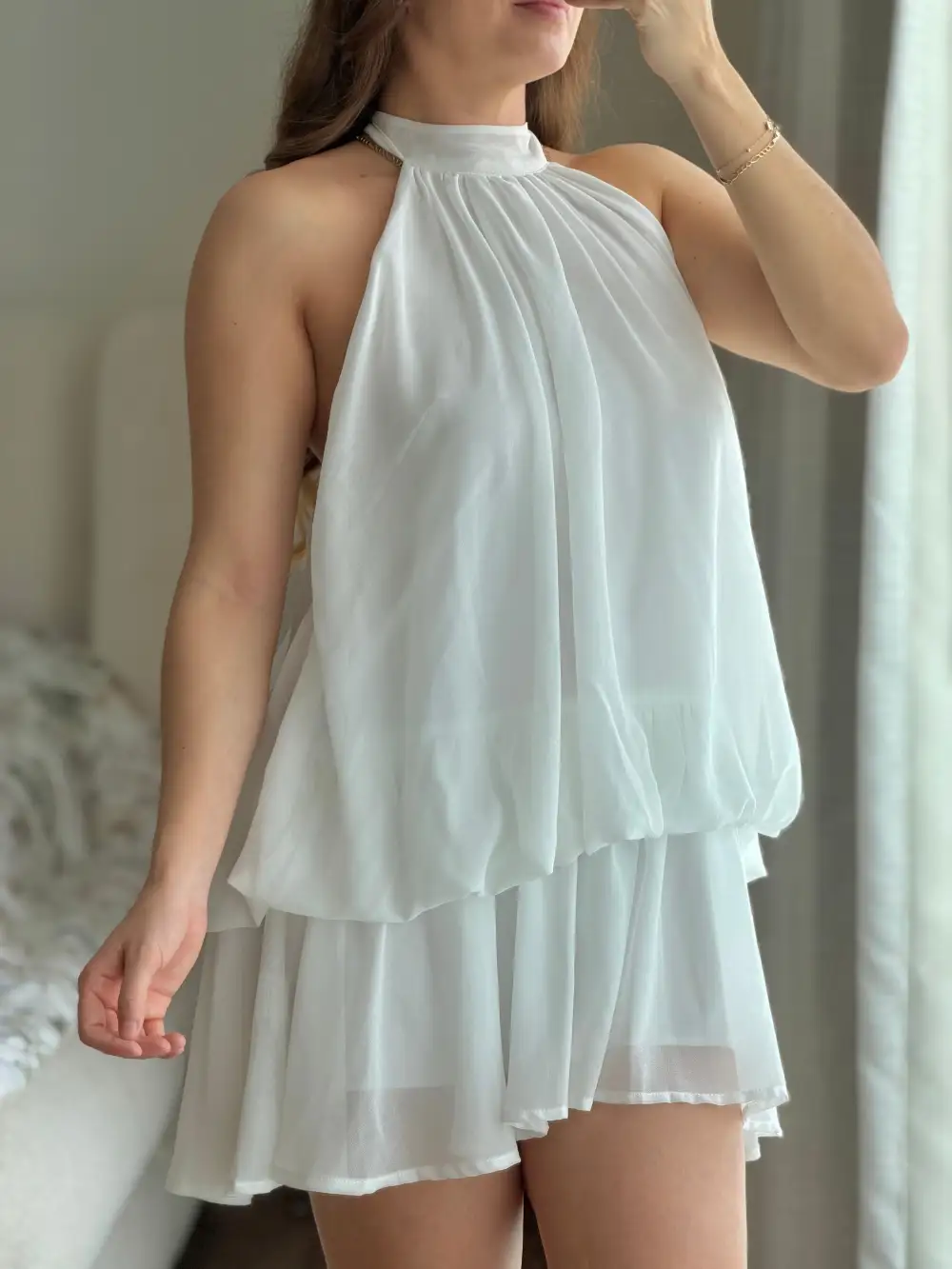 White Elegant Dress