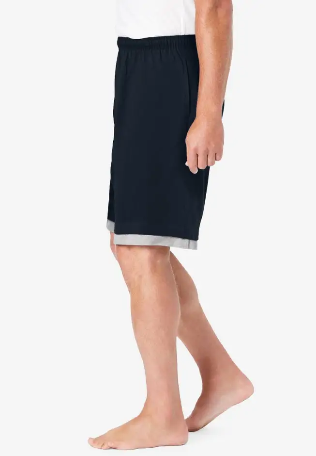 Hang-down Lightweight Jersey Shorts