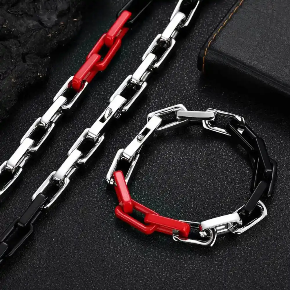 Men's Modern Anchor Bracelet