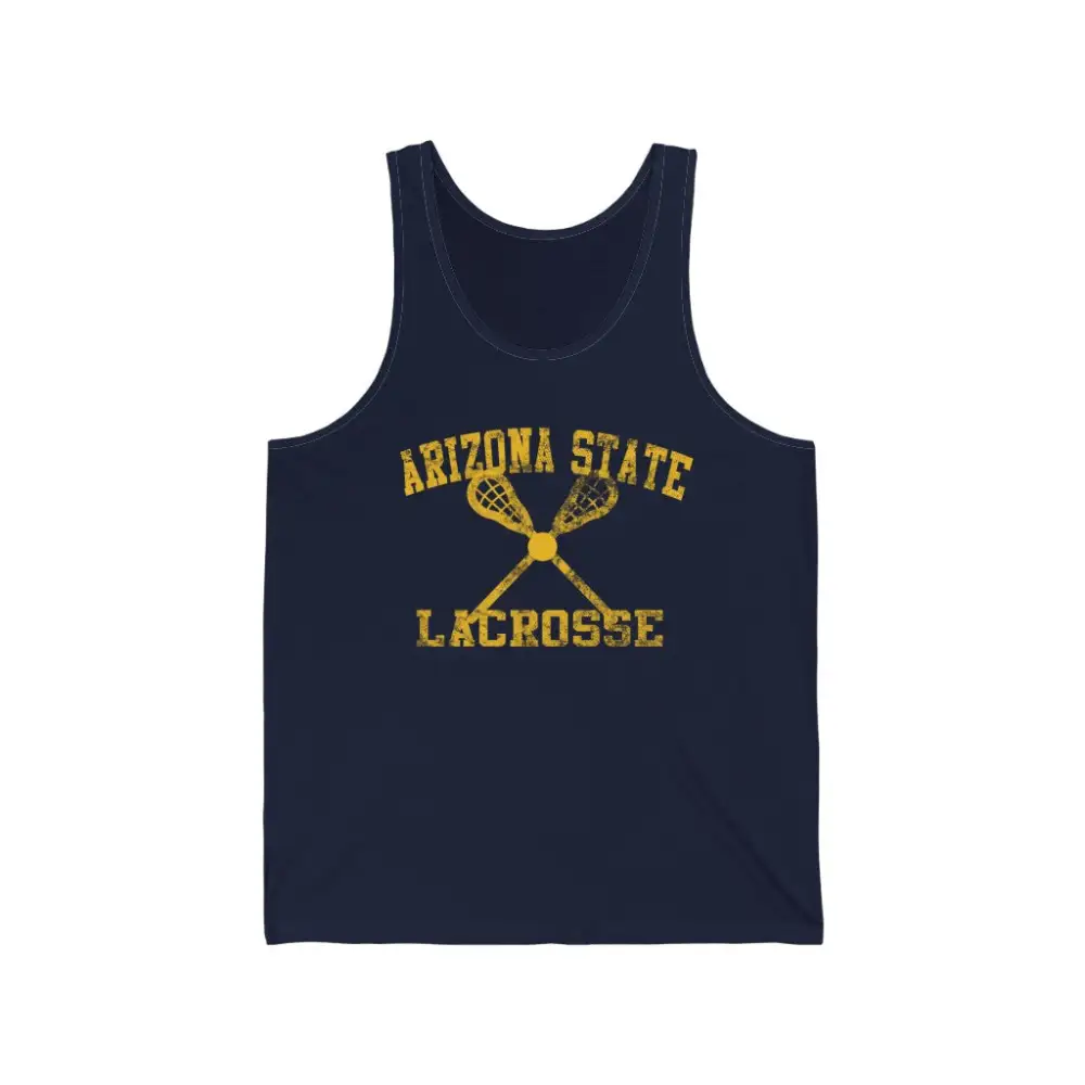Vintage Lacrosse Letter Tank Top