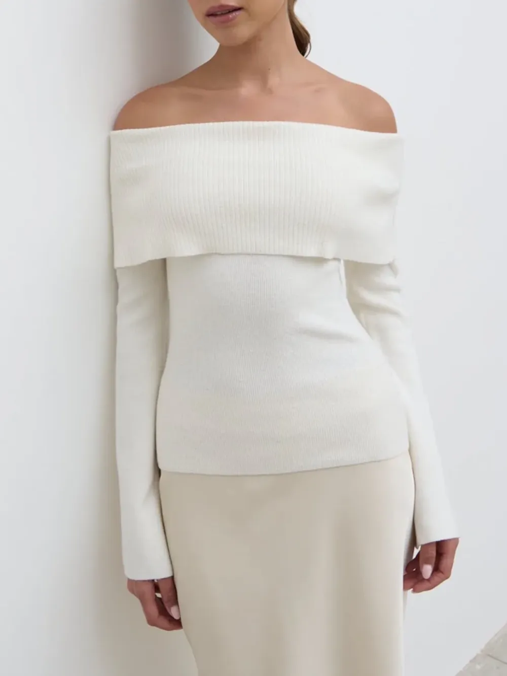 Casual Style Knit Top