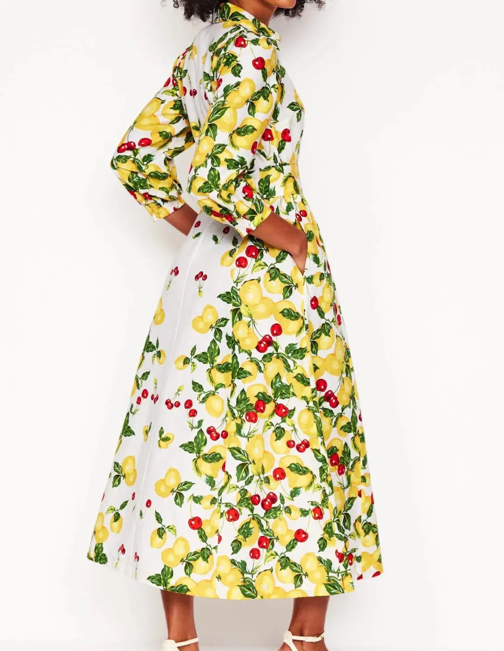 Clara Linen Blend Shirt Dress