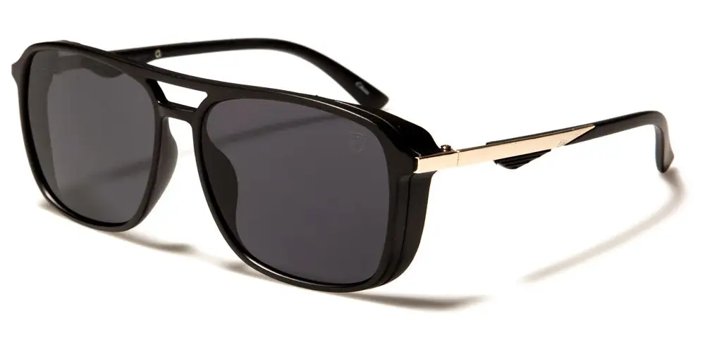 Unisex Mirrored Round Sunglasses