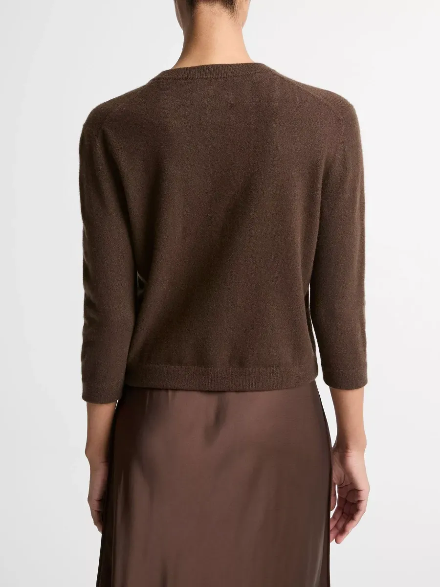 Chest Pocketed Button Cardigan