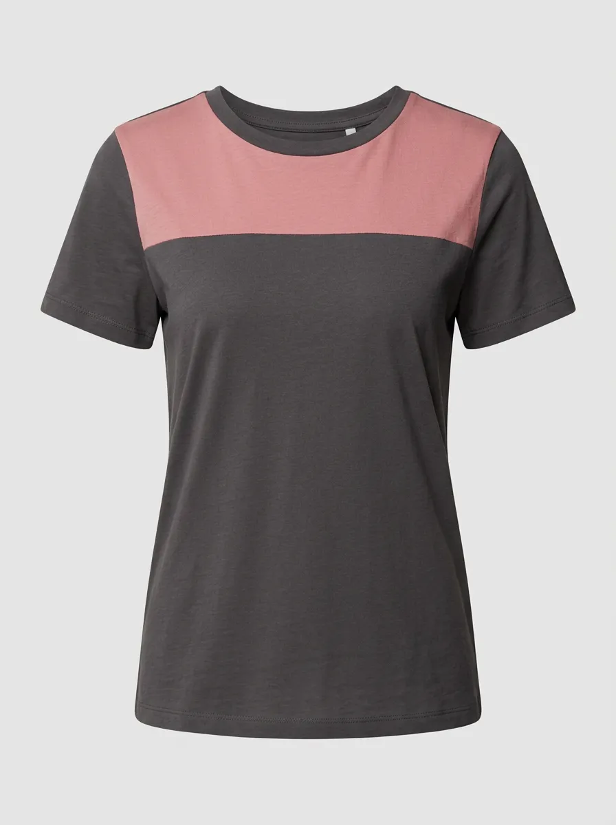 Women's Color-Block Crewneck T-Shirt