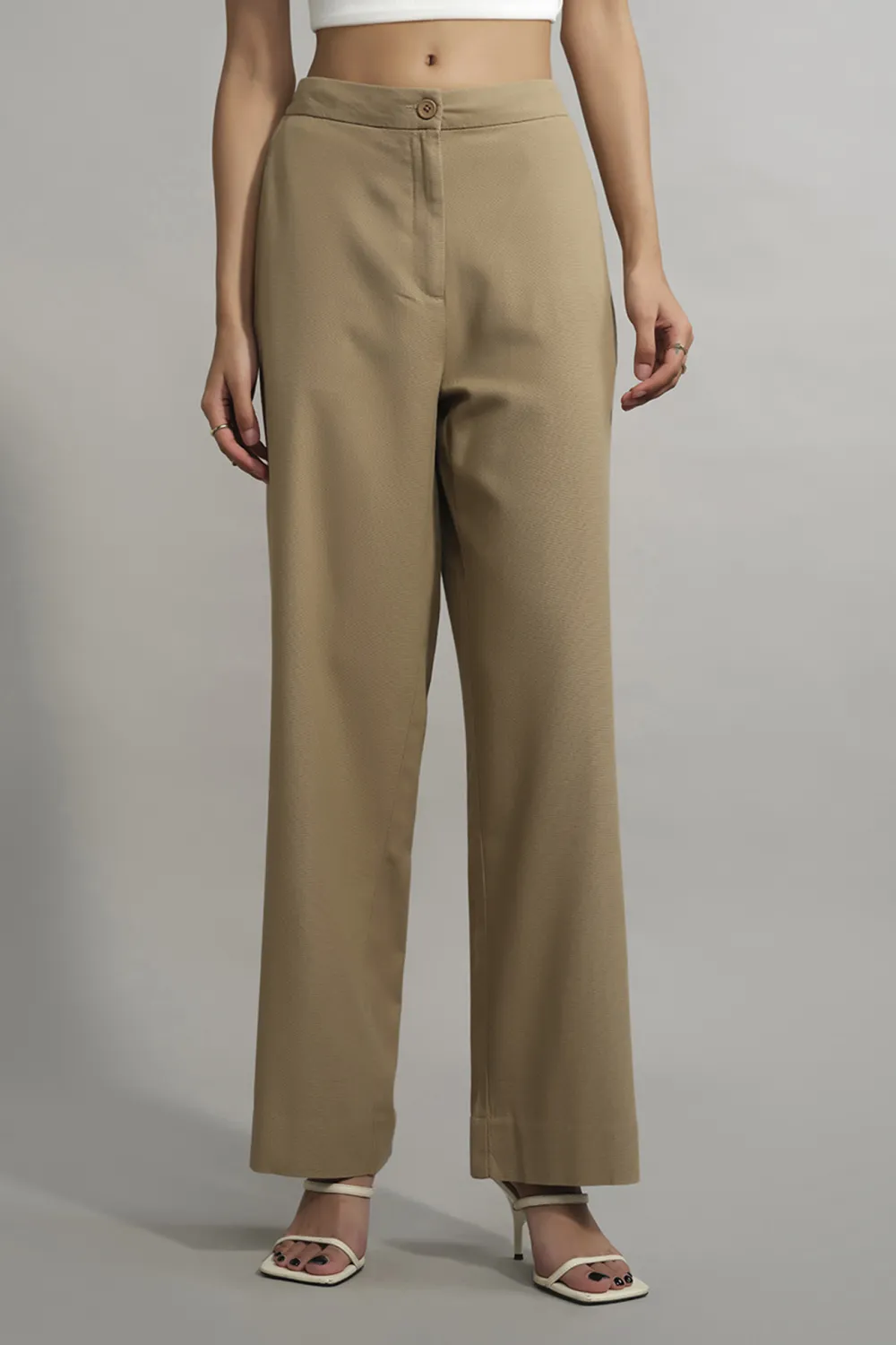 High Waist Flair Pants