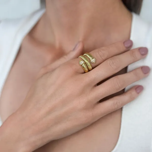 Crystal Fashion Ring