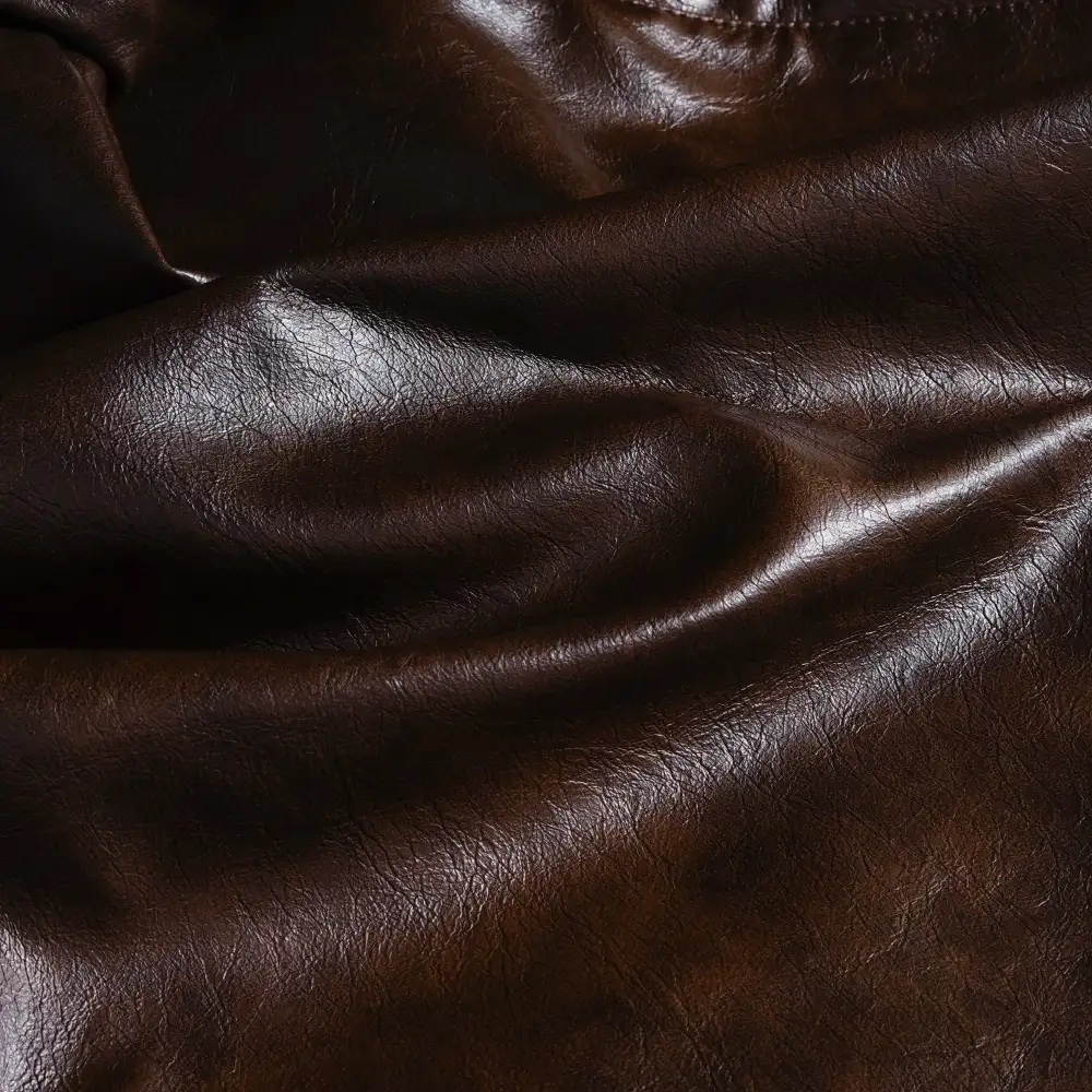 Textured Work Leather Jacket