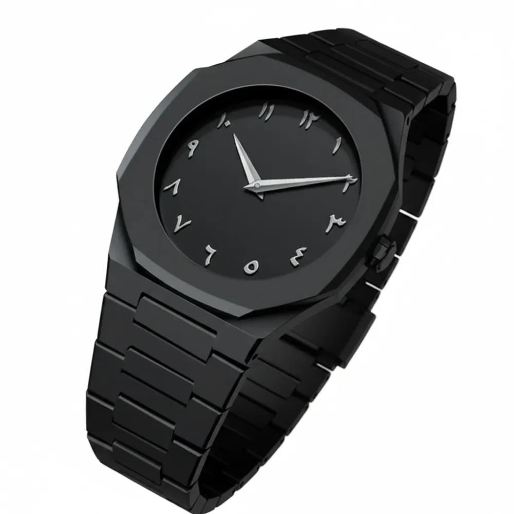 Minimalist TOMI Watch Noctis Arabic