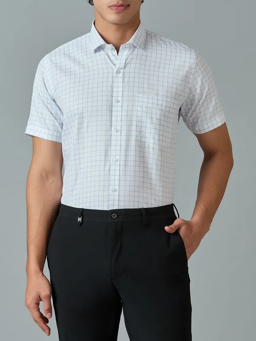 Active Checked Half Sleeve Classic Men's Formal Shirt