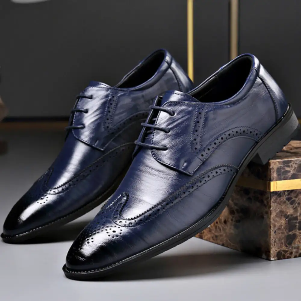Retro Oxford Leather Shoes