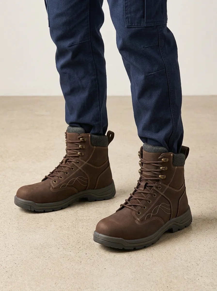 Men's Stitched Work Boots