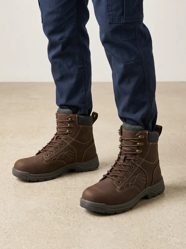 Men's Stitched Work Boots
