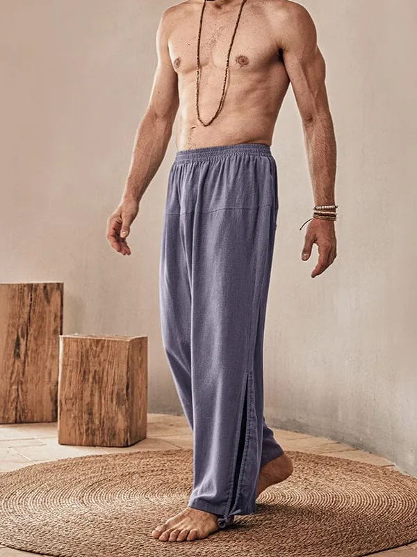 Casual Loose Linen Blend Pants