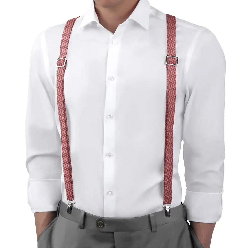Preston Geometric Pattern Suspenders