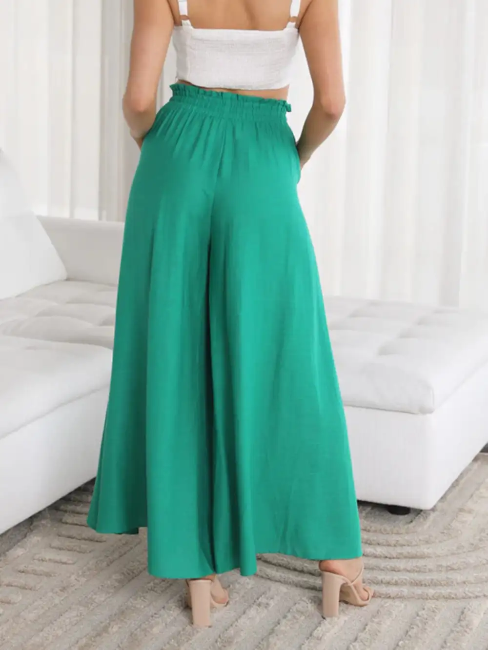 Wide Leg Pocket Pants