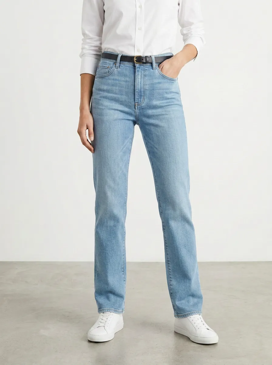 Relaxed High-Rise Classic Women's Straight-Leg Jeans
