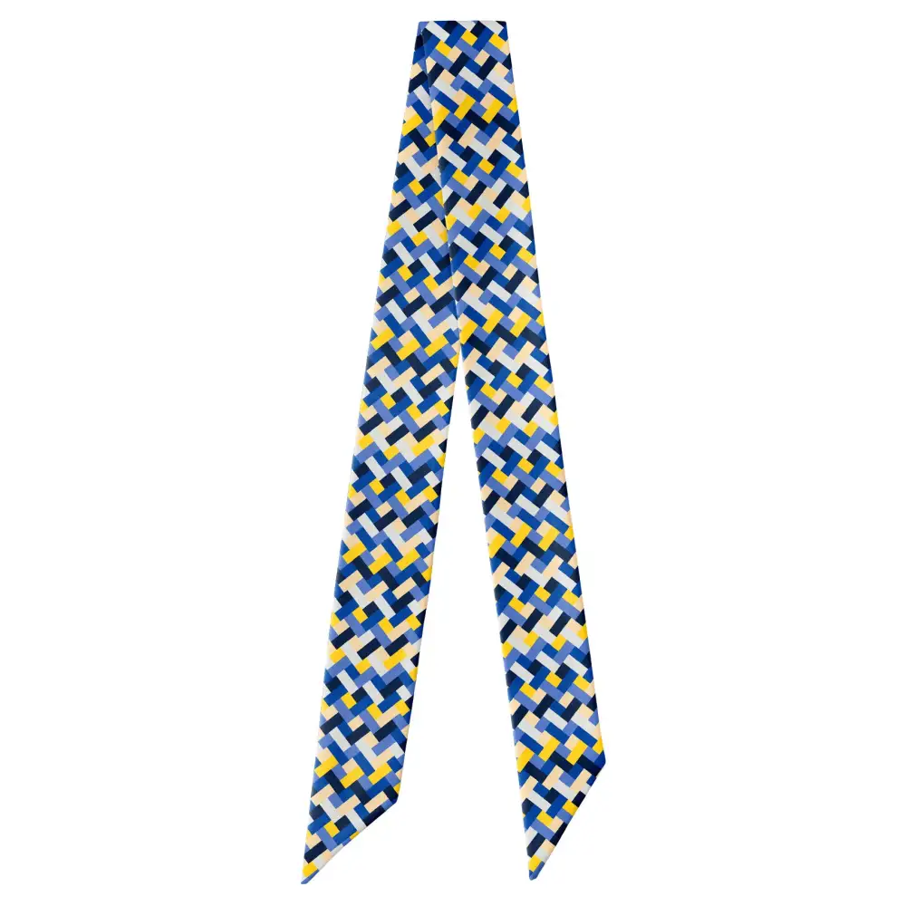 Bask Pattern Hair Scarf