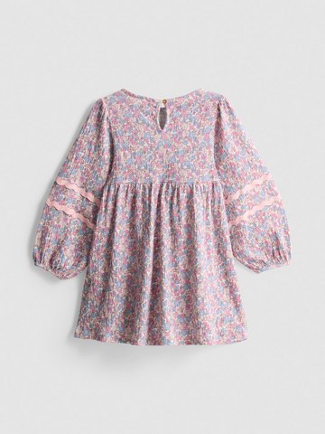 1-9yrs | Crinkle Balloon Sleeve Smock Dress detail 1