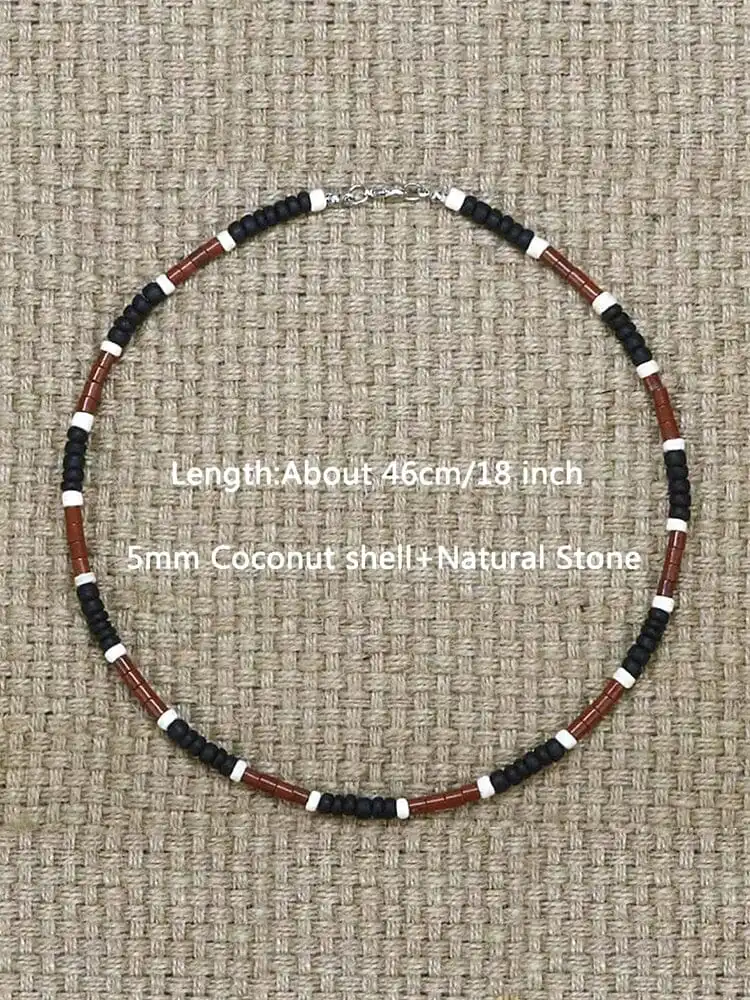 Bohemian Seashell Beaded Necklace