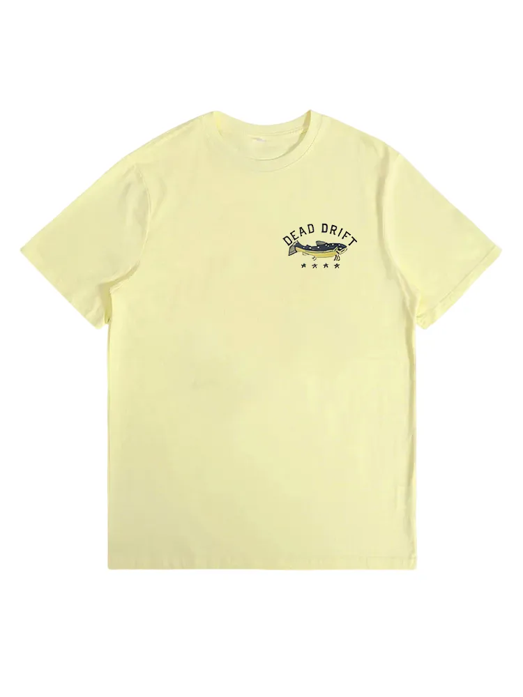 Short Sleeve Man Is Fishing T-Shirt