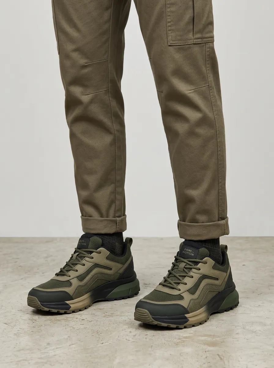 Topographic Everyday Pattern Sneakers