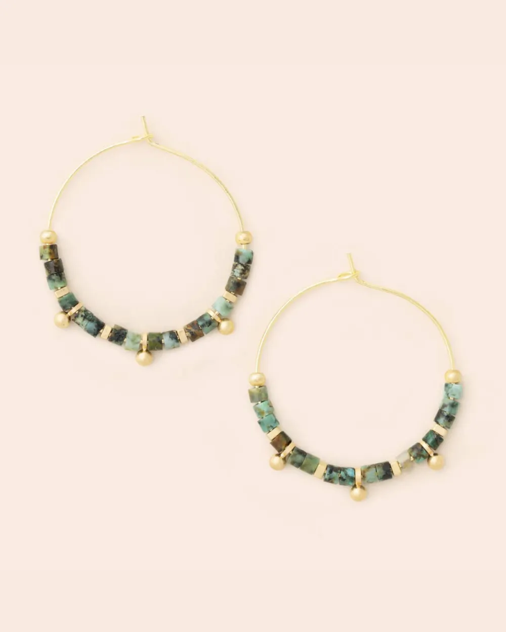 Refined Delicate Hoop Earrings