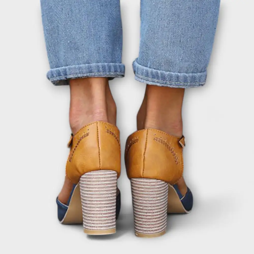 Leather Supportive Classic Pumps