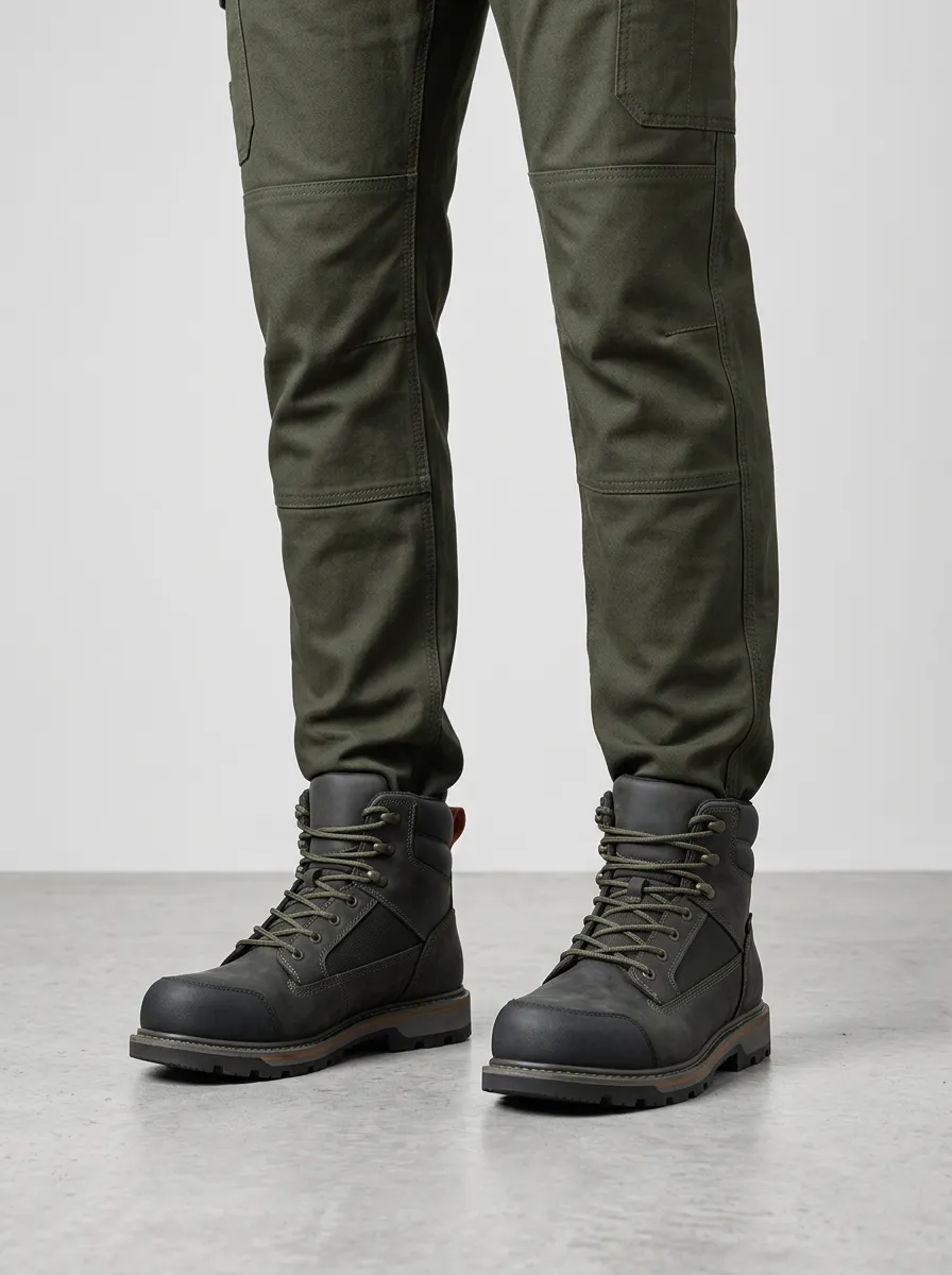 Unisex Outdoor Tactical Waterproof Printed Work Boots
