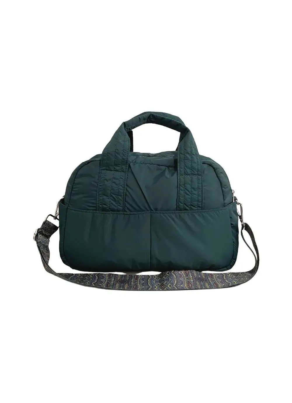 Fluffy Duffle Bag with Strap (Small)