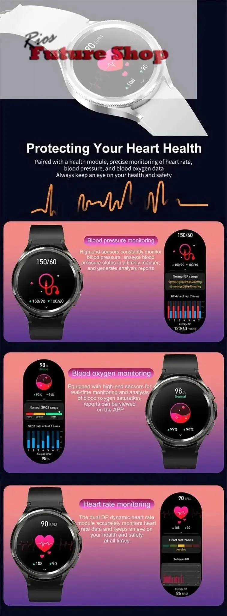 Apple Smartwatch | Smartwatch with Health & Fitness Tracking