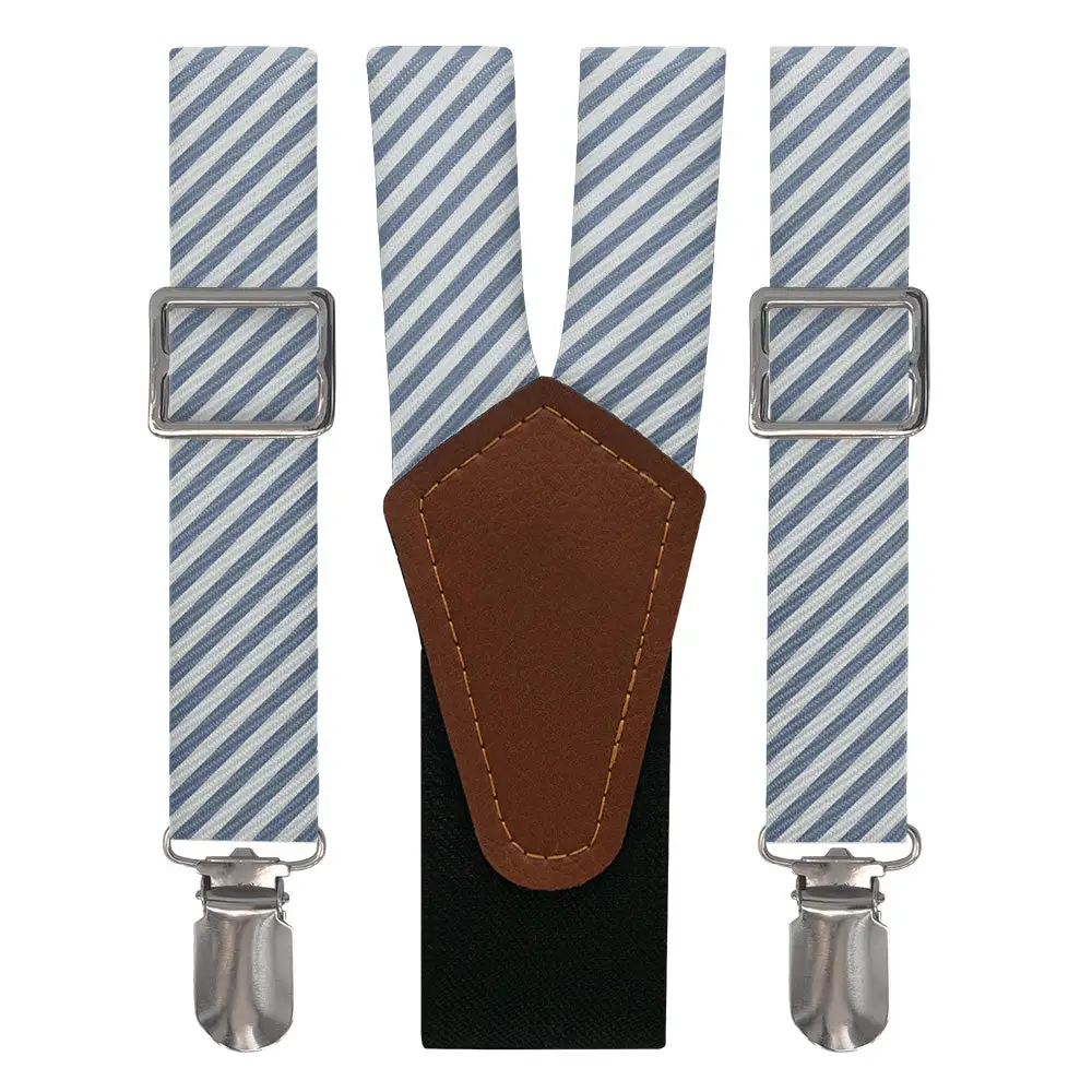 Butler Stripe Pattern Suspenders