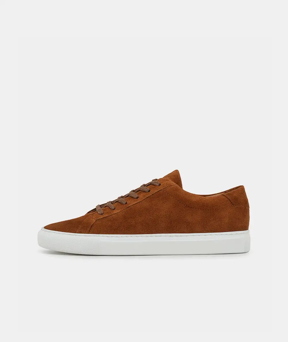 Polished Casual Suede Sneakers
