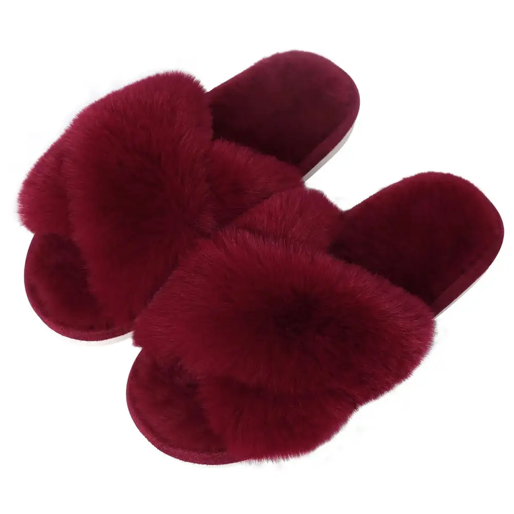 Easygoing Cross Band Lounge Slippers