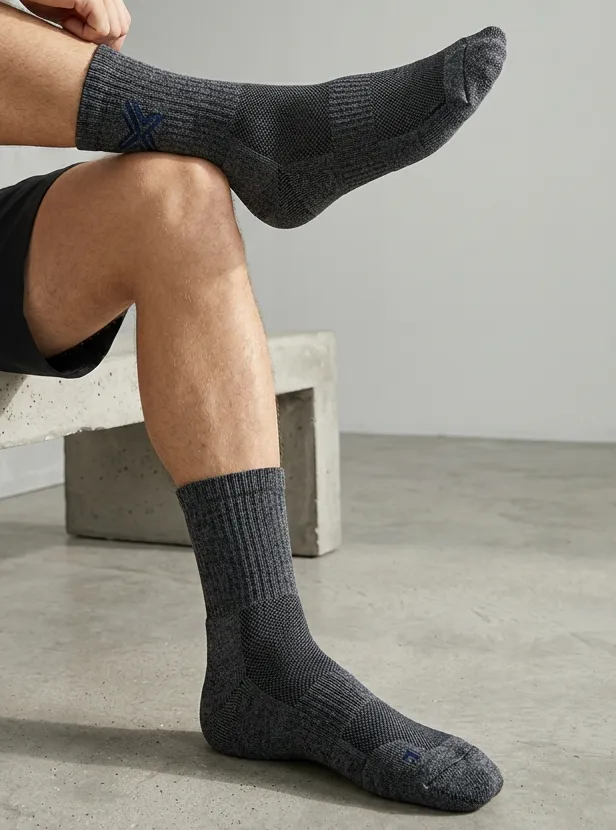 Men's Cross Emblem Performance Socks