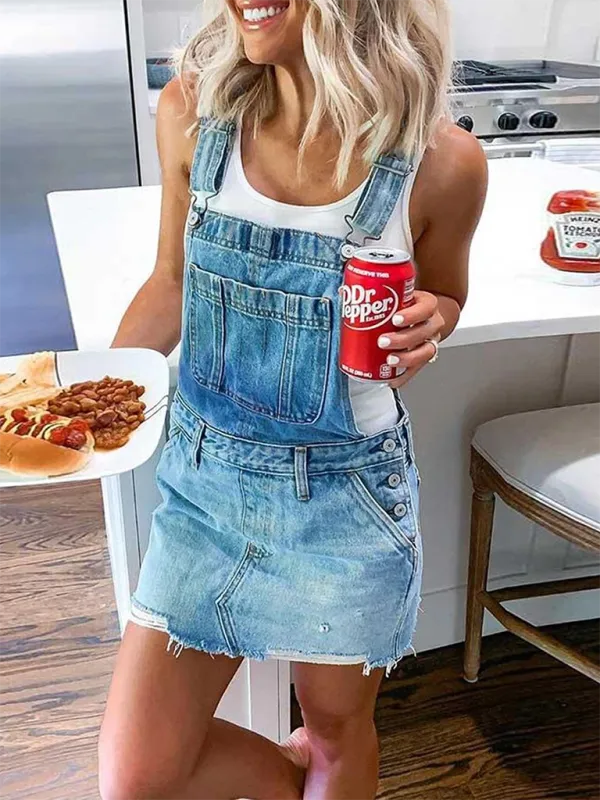 Independence Flag Spaghetti Strap Jumpsuit Accessory