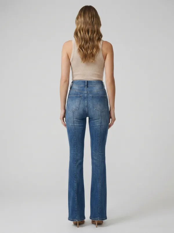 Women's High Waist Casual Denim Jeans