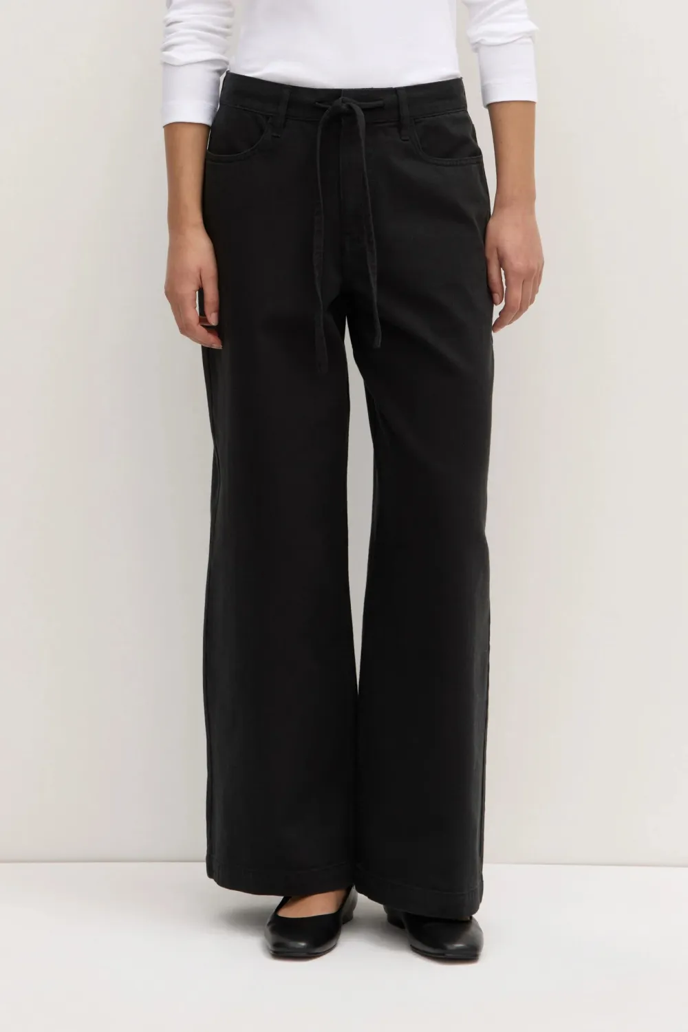 Twill Cotton Pants