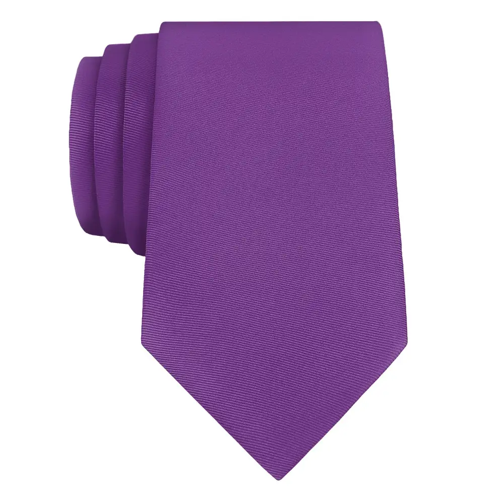 Distinctive Solid Statement Necktie