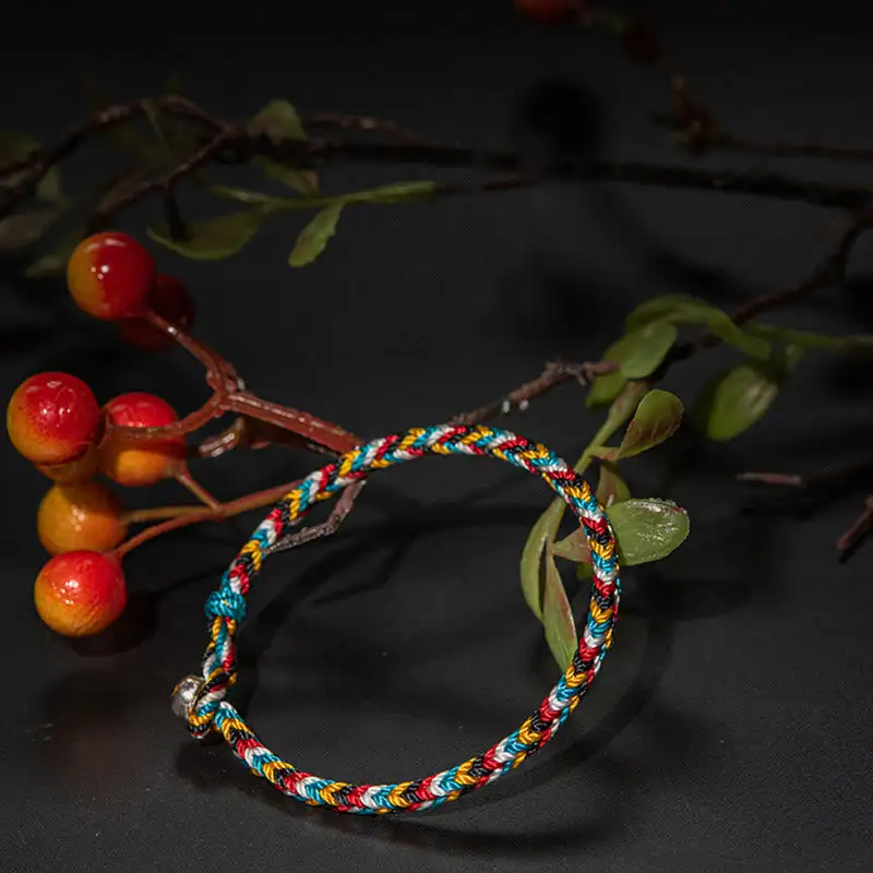 Handmade Color Thread Braid String Bracelet
