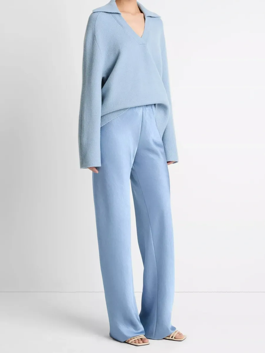 Soft Satin Trousers