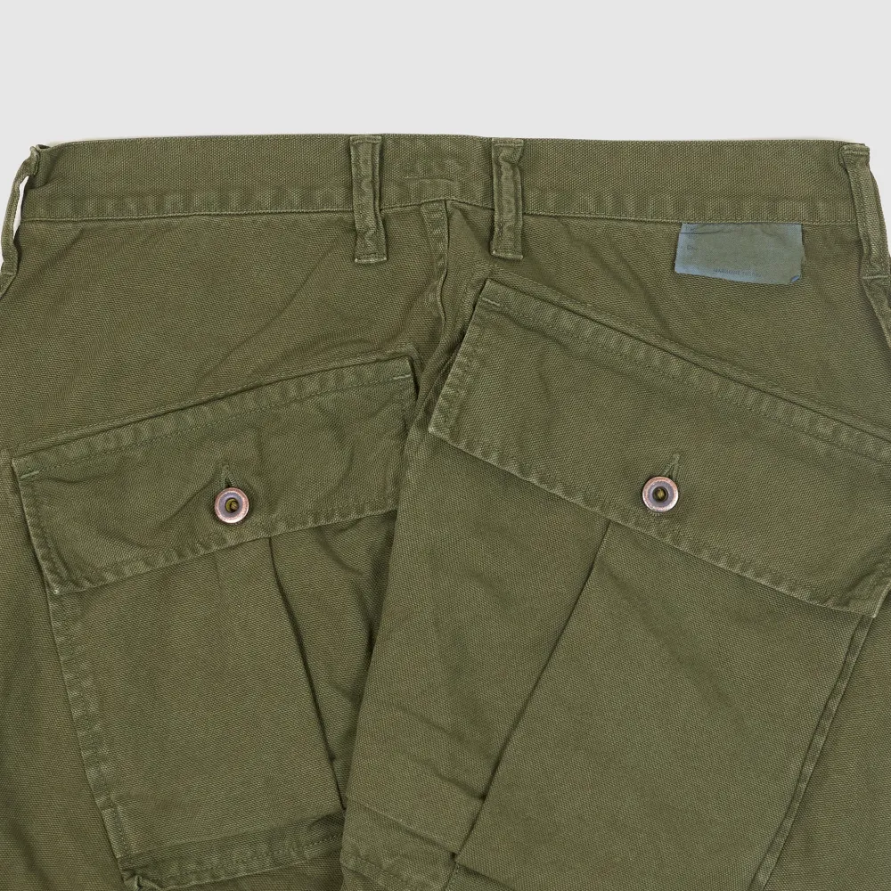 Thin Canvas Cargo Pants
