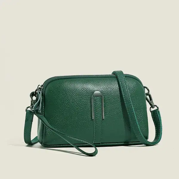 Rounded Crochet Crossbody Bag