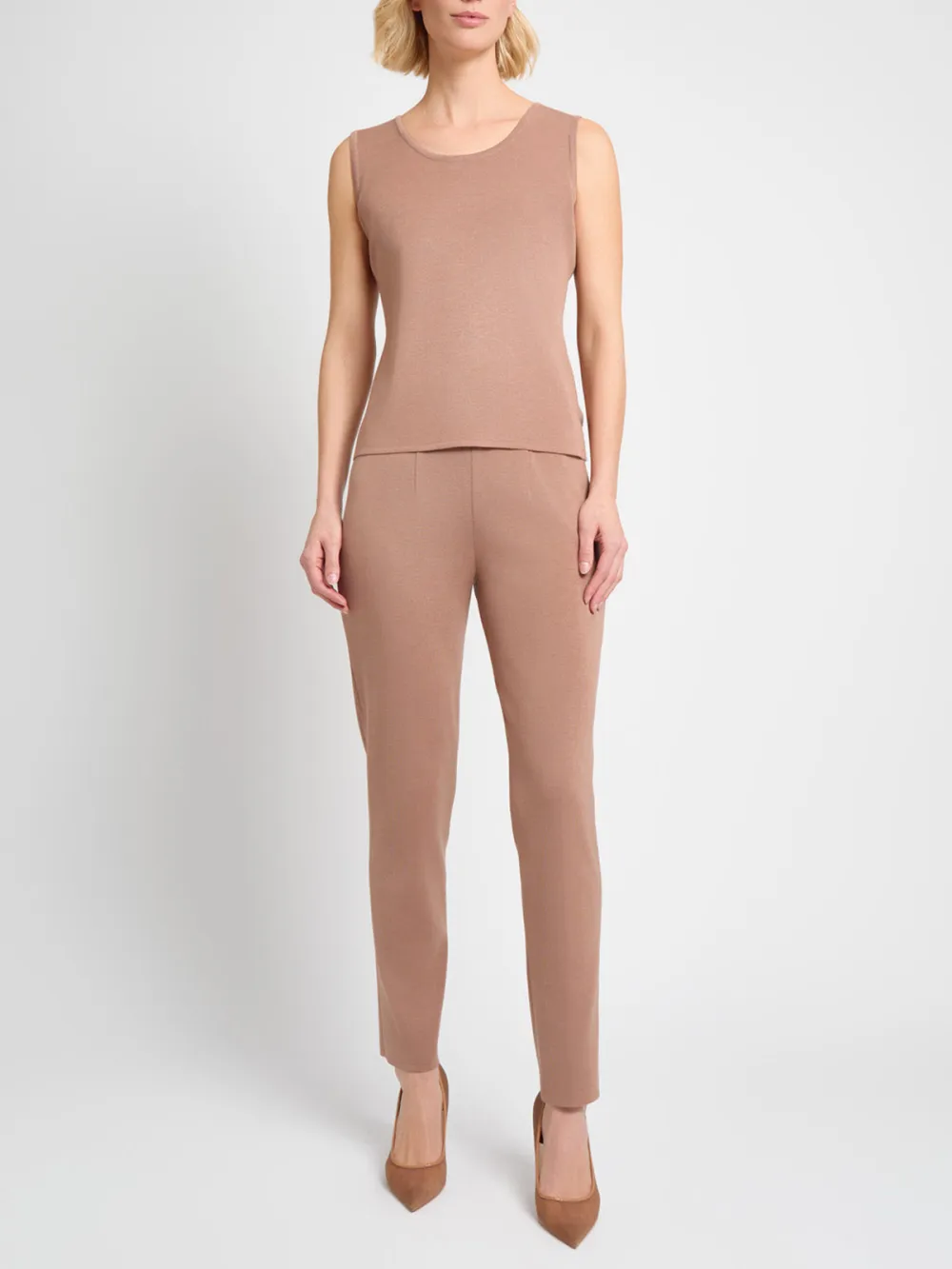 Knitted Elastic Pants