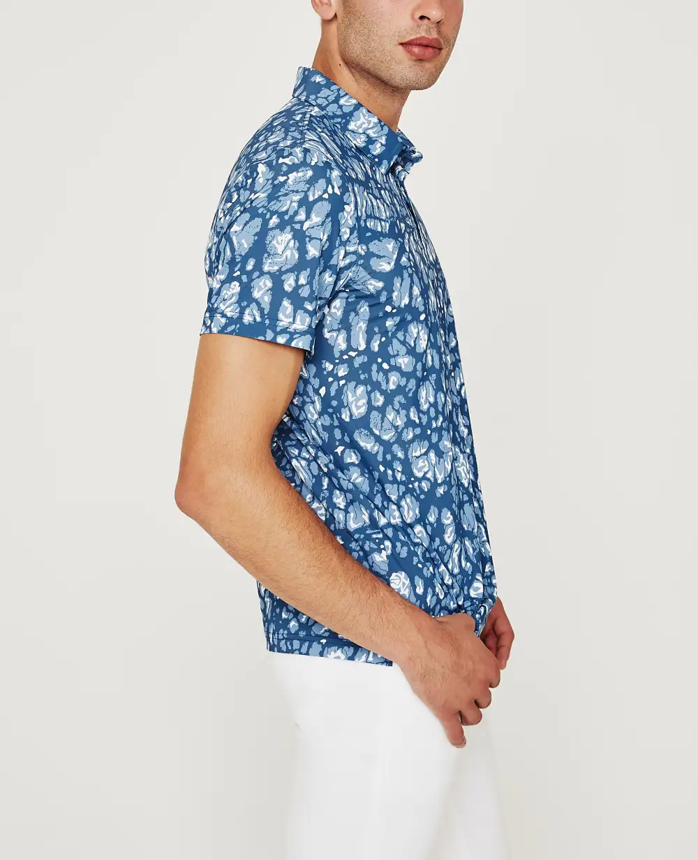 Men's Short Sleeve Performance Knit Polo Shirt