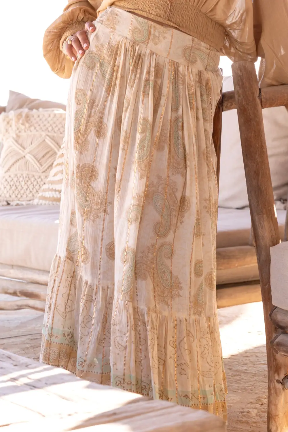 Balanced Boho Everyday Casual Skirt