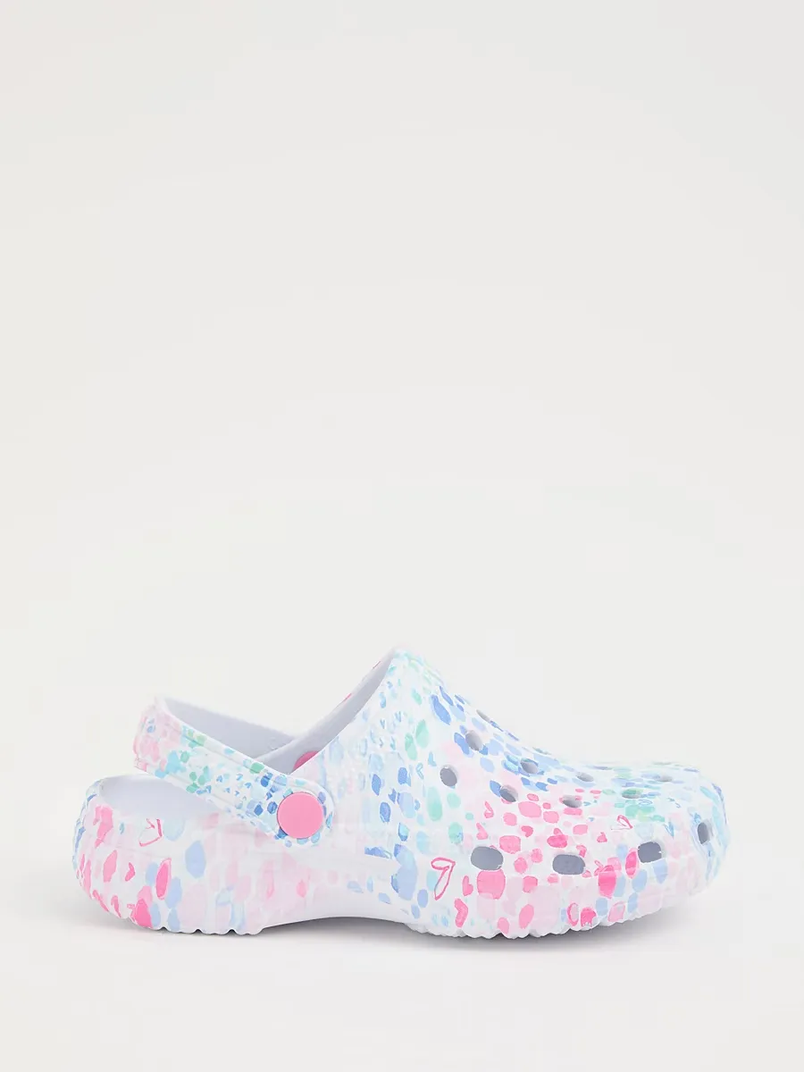 Paint Splatter Clogs