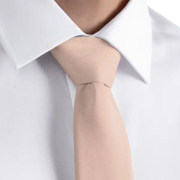 Artful Solid Texture Necktie