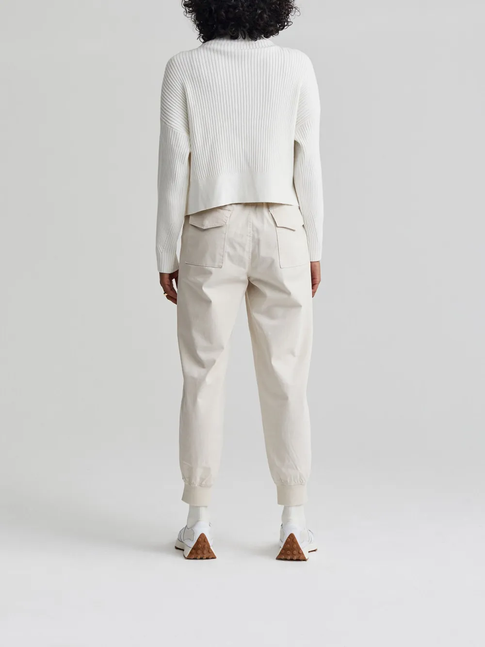 Zip-Through Rib Knit