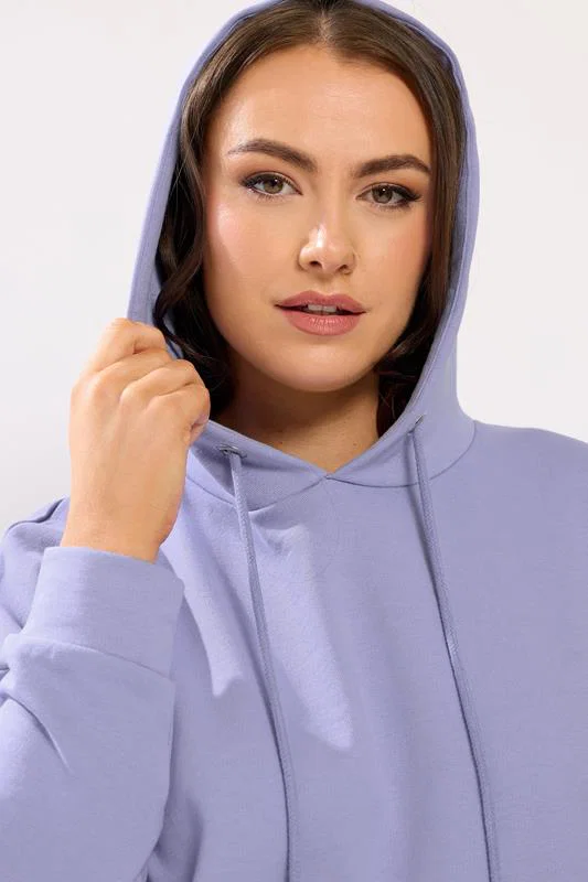 Purple Pocket Front Hoodie detail 3